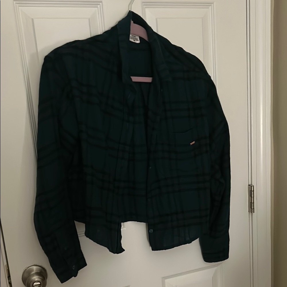 Plaid Green Jacket